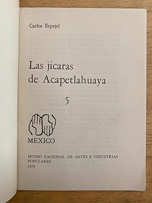 Seller image for Las Jicaras de Acapetlahuaya for sale by International Book Hunting