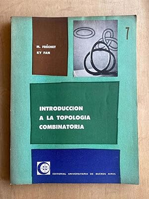 Seller image for Introduccion a la topologia combinatoria for sale by International Book Hunting