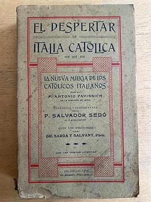 Seller image for El despertar de italia catolica for sale by International Book Hunting