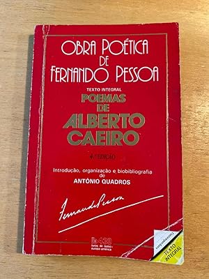 Seller image for Obra poetica de Fernando Pessoa. Poemas de Alberto Caeiro for sale by International Book Hunting