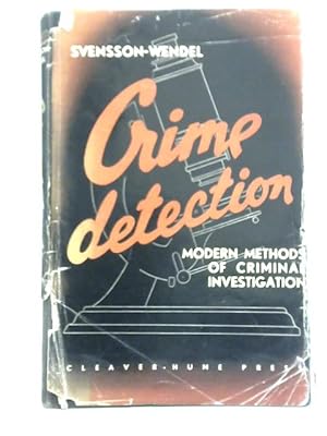 Seller image for Crime Detection for sale by World of Rare Books
