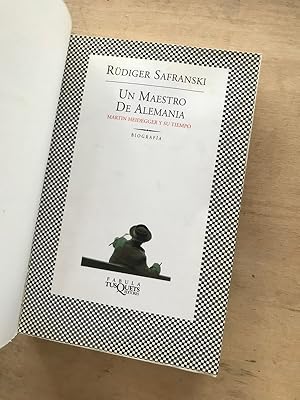 Seller image for Un maestro de alemania. Martin Heidegger y su tiempo for sale by International Book Hunting