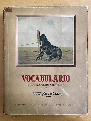 Bild des Verkufers fr Vocabulario y refranero criollo zum Verkauf von International Book Hunting