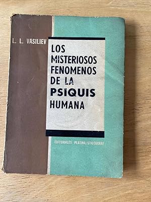 Image du vendeur pour Los misteriosos fenomenos de la psiquis humana mis en vente par International Book Hunting