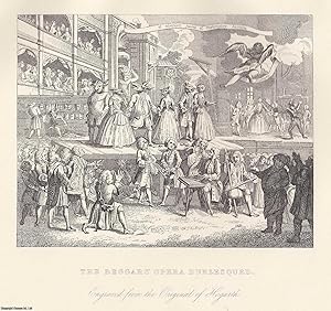 William Hogarth : Cartoons at Hampton Court; Sancho Starved by His Physician; Garrick as Richard ...