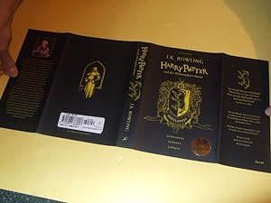 Seller image for Harry Potter and the Philosopher's Stone -book 1 of the Series -by J K Rowling, Illustrated / Illustrations By Levi Pinfold ( Volume One )( The 1st Bloomsbury HUFFLEPUFF / House Colours Edition / Twentieth / 20th Anniversary edition ) for sale by Leonard Shoup