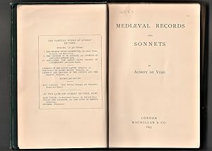 Mediaeval Records and Sonnets (association copy)