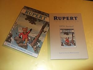 Imagen del vendedor de Rupert the Bear Annual 1970 -a SLIPCASED LIMITED Facsimile Reproduction, #0228 of 3500 Numbered Copies (with COA )(in Slipcase)(inc.R & the Outlaws, the Blunderpuss, the Paper-fall, the Sky-boat ) a la venta por Leonard Shoup