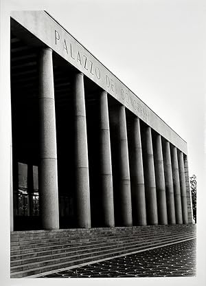 Palazzo dei congressi, Exposizione universale. Rom 1942. [19]93. [Signierte Original-Fotografie /...