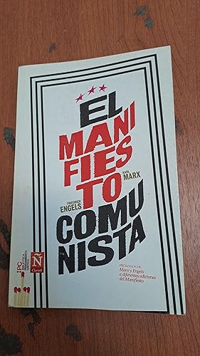 Imagen del vendedor de El manifiesto comunista a la venta por Libros nicos