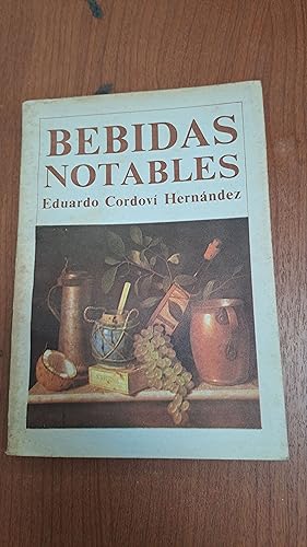 Imagen del vendedor de Bebidas notables a la venta por Libros nicos