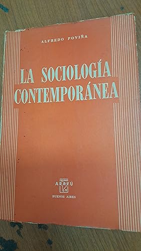 Imagen del vendedor de La sociologia contemporanea a la venta por Libros nicos