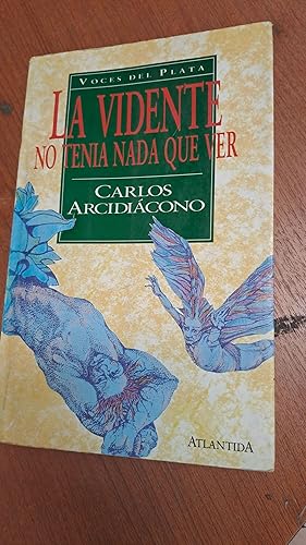 Imagen del vendedor de La vidente no tenia nada que ver a la venta por Libros nicos