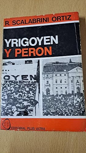 Seller image for Yrigoyen y Peron for sale by Libros nicos