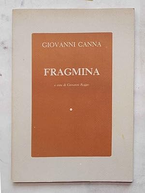 Seller image for Fragmina. for sale by S.B. Il Piacere e il Dovere