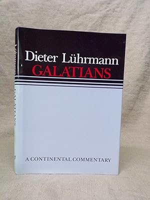 Seller image for GALATIANS: A CONTINENTAL COMMENTARY for sale by Gage Postal Books