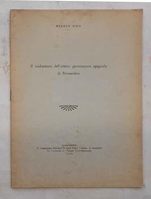 Il tradimento dell'ultimo governatore spagnolo di Alessandria.