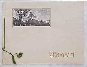 Zermatt. Souvenir-album mit 37 ansichten.