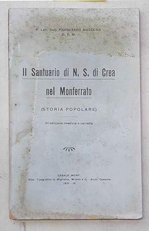 Santuario di N. S. di Crea nel Monferrato. (Storia popolare).
