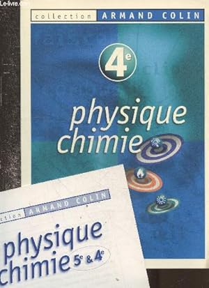 Seller image for Physique chimie 4e - Specimen enseignant (Collection "Armand Colin) + Extrait du livre de professeur for sale by Le-Livre