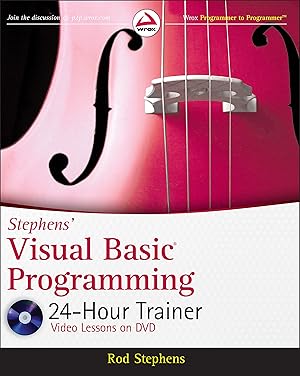 Bild des Verkufers fr Stephens' Visual Basic Programming 24-Hour Trainer zum Verkauf von Reliant Bookstore