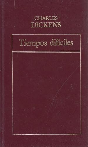 Imagen del vendedor de TIEMPOS DIFCILES a la venta por Librera Vobiscum