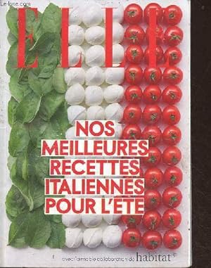 Image du vendeur pour Elle, nos meilleures recettes italiennes pour l't. mis en vente par Le-Livre