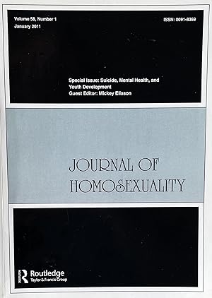 Bild des Verkufers fr Journal of Homosexuality, Volume 58, Number 1, January, 2011 zum Verkauf von 32.1  Rare Books + Ephemera, IOBA, ESA