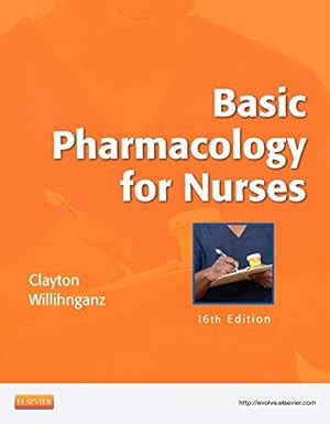 Image du vendeur pour Basic Pharmacology for Nurses mis en vente par Reliant Bookstore