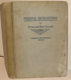 Seller image for Personal Recollections of Pvt. John Henry Cammack: A Soldier of the Confederacy for sale by Old South Books
