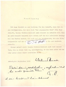 Seller image for WALDEMAR BONSELS (1880-1952) deutscher Schriftsteller, berhmt fr DIE BIENE MAJA for sale by Herbst-Auktionen
