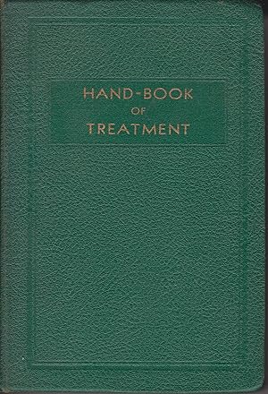 Bild des Verkufers fr Hand-Book of Treatment zum Verkauf von Robinson Street Books, IOBA