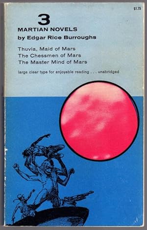 Seller image for 3 Martian Novels by Edgar Rice Burroughs (Reprint) for sale by Heartwood Books and Art