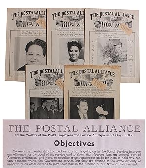 The Postal Alliance [Broken run of 5 issues]