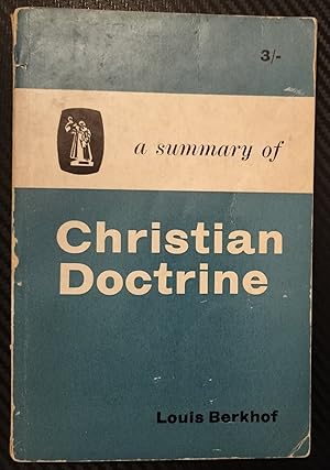 Seller image for Summary of Christian Doctrine for sale by Cracabond Books