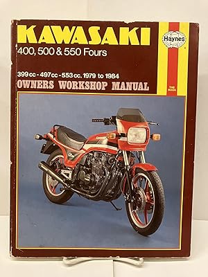 Seller image for Kawasaki 400, 500 & 550 Fours Owners Workshop Manual, 1979-1991 for sale by Chamblin Bookmine