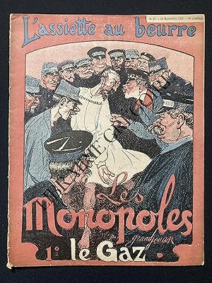 L'ASSIETTE AU BEURRE-N°87-29 NOVEMBRE 1902-LES MONOPOLES-1° LE GAZ-GRANDJOUAN