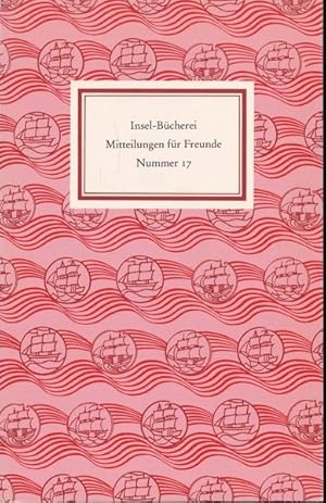 Insel-Bücherei. Mitteilungen für Freunde Nr. 17.