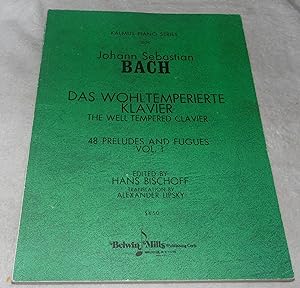 Immagine del venditore per Das Wohltemperierte Klavier The well Tempered Clavier : 48 Preludes and Fugues Vol. 1 venduto da Pheonix Books and Collectibles