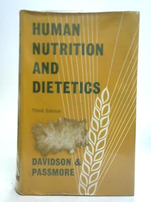 Immagine del venditore per Human Nutrition and Dietetics venduto da World of Rare Books