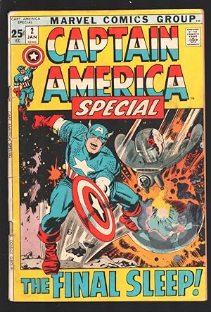 Captain America Special #2 1972-Stan Lee-George Tuska-Jack Kirby-Avengers parody story by Gene Co...