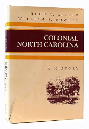 Seller image for COLONIAL NORTH CAROLINA A History for sale by Rare Book Cellar