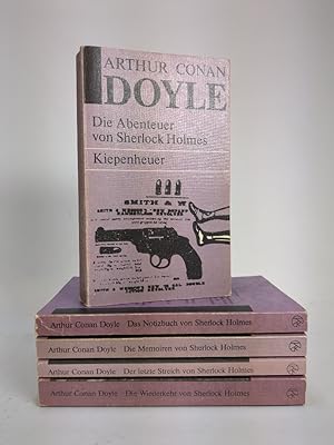 Bild des Verkufers fr 5 Bnde Sherlock Holmes Das Notizbuch von Sherlock Holmes, Der letzte Streich von Sherlock Holmes, Die Abenteuer von Sherlock Holmes, Die Memoiren von Sherlock Holmes, Die Wiederkehr von Sherlock Holmes zum Verkauf von Leipziger Antiquariat