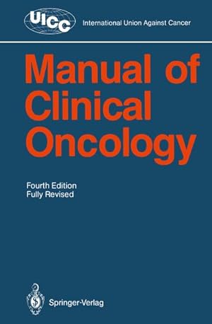 Seller image for Manual of Clinical Oncology for sale by AHA-BUCH GmbH