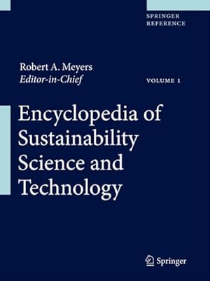 Image du vendeur pour Encyclopedia of Sustainability Science and Technology mis en vente par AHA-BUCH GmbH