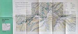 Simen Mountains - Ethiopia. Trekking Map 1:100.000. Field completion: 1977 (1980).