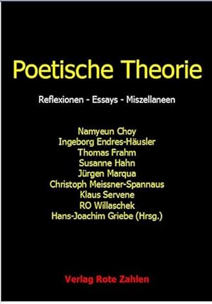 Imagen del vendedor de Poetische Theorie: Reflexionen, Essays, Miszellaneen (edition rote zahlen) a la venta por buchlando-buchankauf