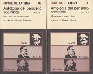 Imagen del vendedor de Antologia del pensiero socialista. Marxismo e anarchismo a la venta por Arca dei libri di Lorenzo Casi