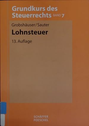 Seller image for Lohnsteuer. for sale by Antiquariat Bookfarm