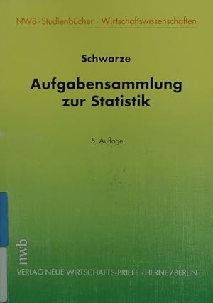 Bild des Verkufers fr Aufgabensammlung zur Statistik. zum Verkauf von Antiquariat Bookfarm